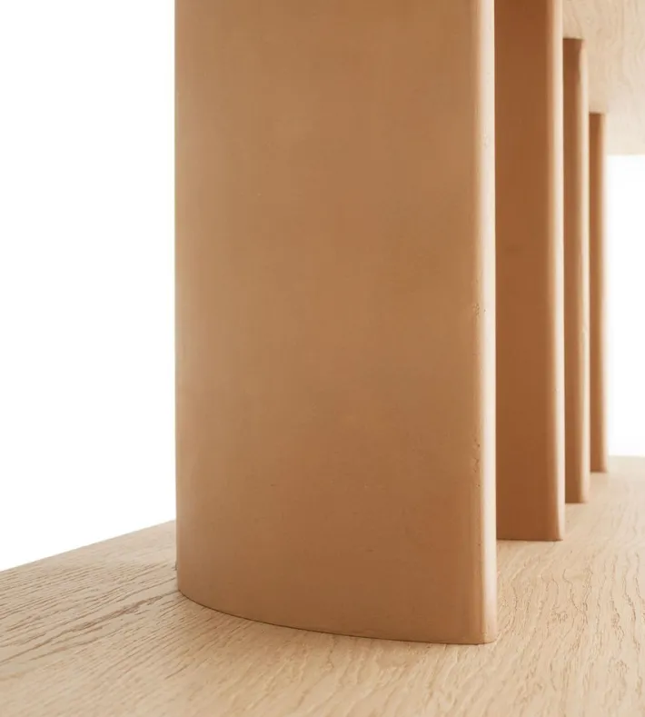 Pamono Bracket Oak Bookshelf by Morica Design Online