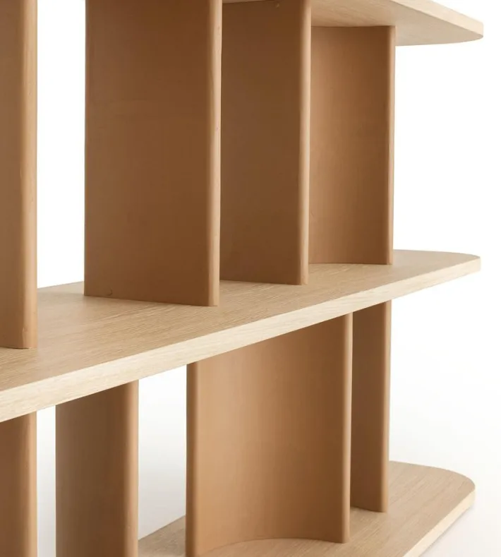 Pamono Bracket Oak Bookshelf by Morica Design Online