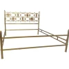 Pamono Brass Double Bed by Osvaldo Borsani, Italy, 1960s Hot