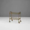 Pamono Brass Drinks Trolley, 1930s Sale