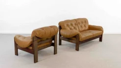 Pamono Brazilian Style Leather Seating Group, Set of 2 Hot