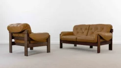 Pamono Brazilian Style Leather Seating Group, Set of 2 Hot