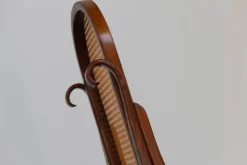 Pamono Brown Bentwood Rocking Chair, 1950s New