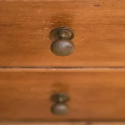 Pamono Brown Chestnut Wardrobe, 1890s Best