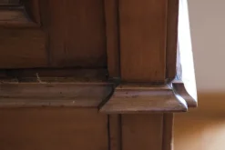 Pamono Brown Chestnut Wardrobe, 1890s Best