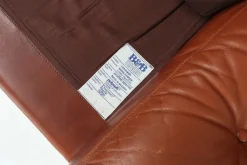 Pamono Brown Leather 3-Seater Sofa Coronado by Tobia Scarpa for B&b Italia, Italy, 1960s Hot