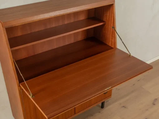 Pamono Brown Teak Secretary, 1960s Best