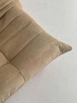 Pamono Brown Togo Sofas from Ligne Roset, Set of 3