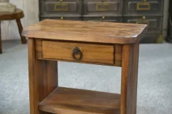 Pamono Brutalist Bedside Tables in Elm by Aranjou, 1960, Set of 2 Best