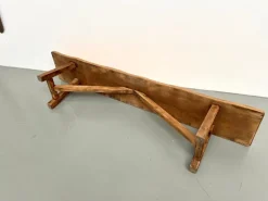 Pamono Brutalist Bench with Yellow Pop Seat, 1960s Hot