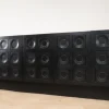 Pamono Brutalist Blackened Wood Sculptural Sideboard, 1970s Best