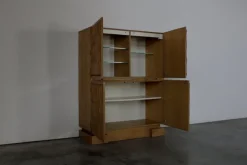 Pamono Brutalist Graphical Cabinet, Belgium, 1970s New