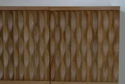 Pamono Brutalist Graphical Cabinet, Belgium, 1970s New