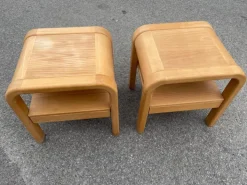 Pamono Brutalist Nightstands by Villy Nørgaard, 1993, Set of 2 Sale