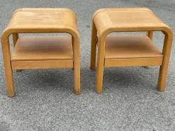 Pamono Brutalist Nightstands by Villy Nørgaard, 1993, Set of 2 Sale