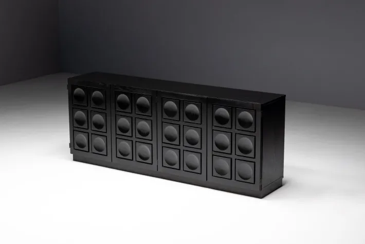 Pamono Brutalist Torino Sideboard by Frans Defour, Belgium, 1970s