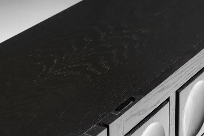 Pamono Brutalist Torino Sideboard by Frans Defour, Belgium, 1970s