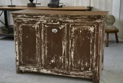 Pamono Buffet Counter in Oak, 1950s