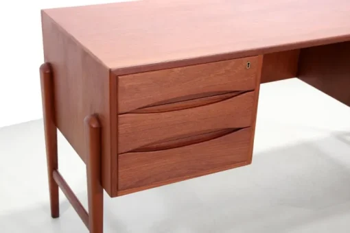 Pamono Bureau in Teak by Christian Moller, 1960s Sale