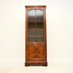 Pamono Burr Walnut Bookcase, 1930s Clearance