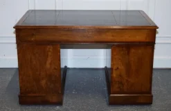 Pamono Burr Walnut Twin Pedestal Desk from Royal Druce & Co., London, United Kingdom, 1840s Discount