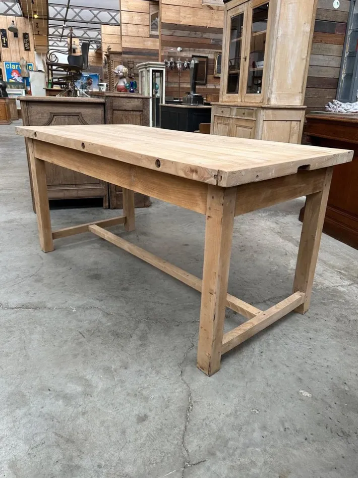 Pamono Butcher's Table in Solid Beech Outlet
