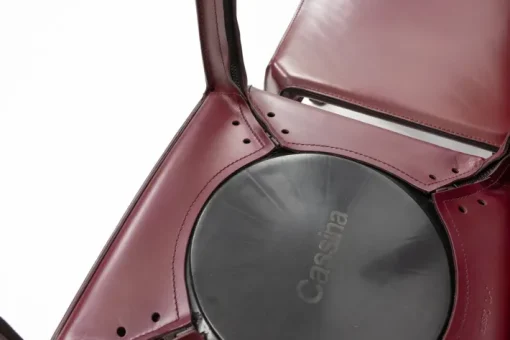 Pamono Cab 412 Bordeaux Red Chair Set by Mario Bellini for Cassina, 1990s, Set of 8 Discount