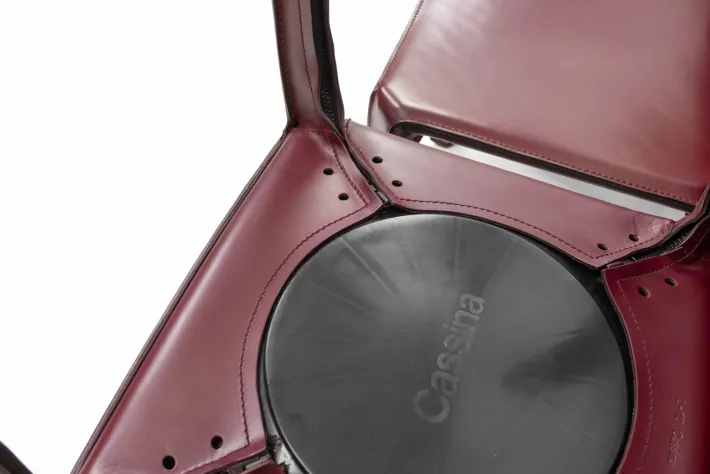 Pamono Cab 412 Bordeaux Red Chair Set by Mario Bellini for Cassina, 1990s, Set of 8 Discount
