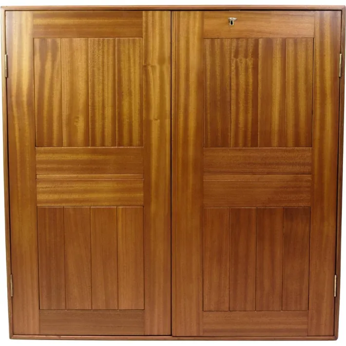 Pamono Cabinet in Mahogany by Mogens Koch for Rud. Rasmussen, 1970s Hot