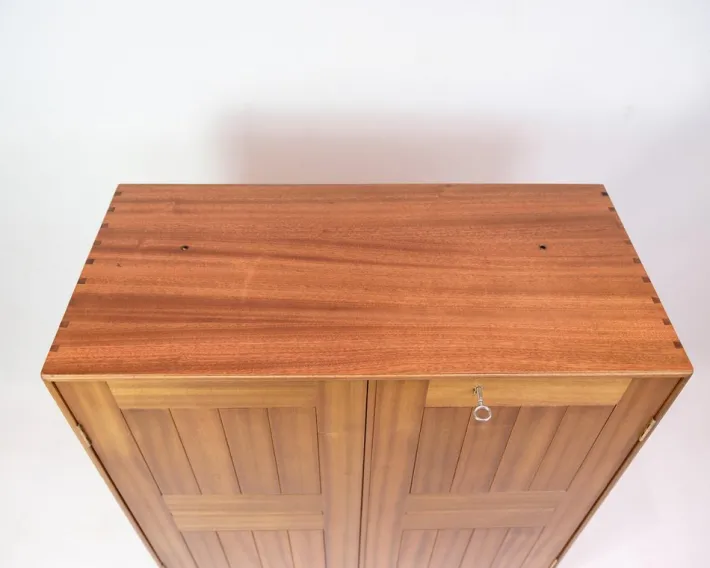 Pamono Cabinet in Mahogany by Mogens Koch for Rud. Rasmussen, 1970s Hot