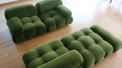 Pamono Camaleonda Sofa in Green by Mario Bellini for C&B Italia, 1972, Set of 5 Outlet