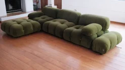 Pamono Camaleonda Sofa in Green by Mario Bellini for C&B Italia, 1972, Set of 5 Outlet