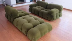 Pamono Camaleonda Sofa in Green by Mario Bellini for C&B Italia, 1972, Set of 5 Outlet
