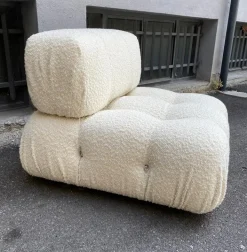 Pamono Camaleonda Sofa in White Bouclé, 2000s Online
