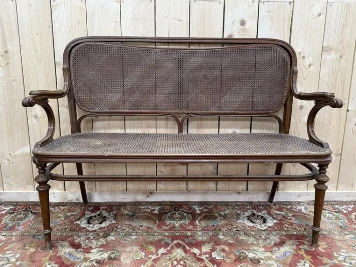 Pamono Cane Bench by John & Josef Kohn Discount
