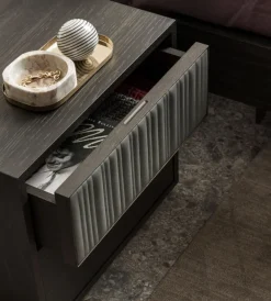 Pamono Canette Laguna Oak and Leather Nightstand by Morica Design Discount