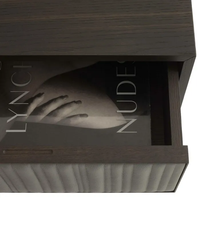 Pamono Canette Laguna Oak and Leather Nightstand by Morica Design Discount
