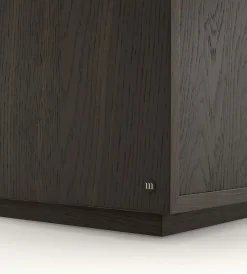 Pamono Canette Laguna Oak and Leather Nightstand by Morica Design Discount