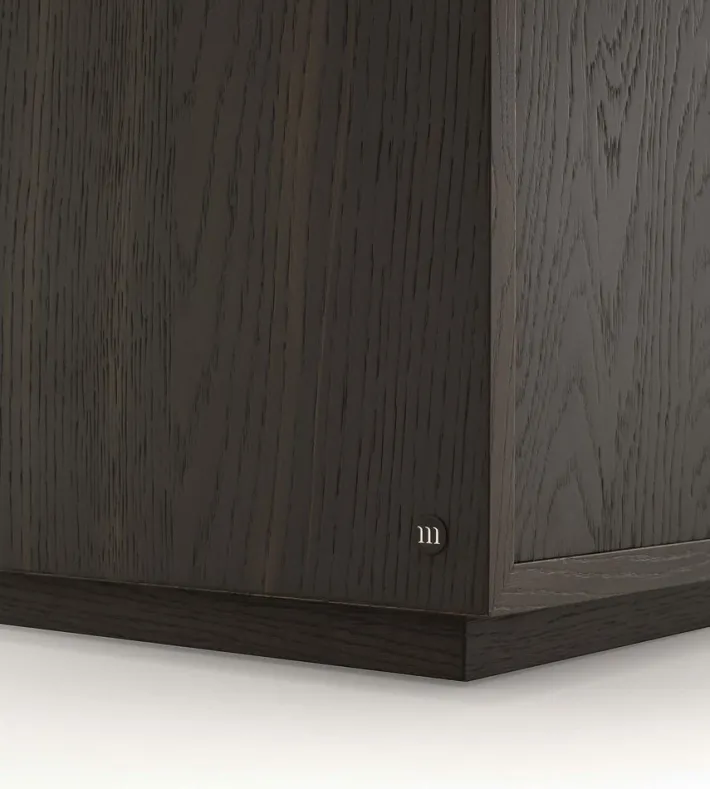 Pamono Canette Laguna Oak and Leather Nightstand by Morica Design Discount