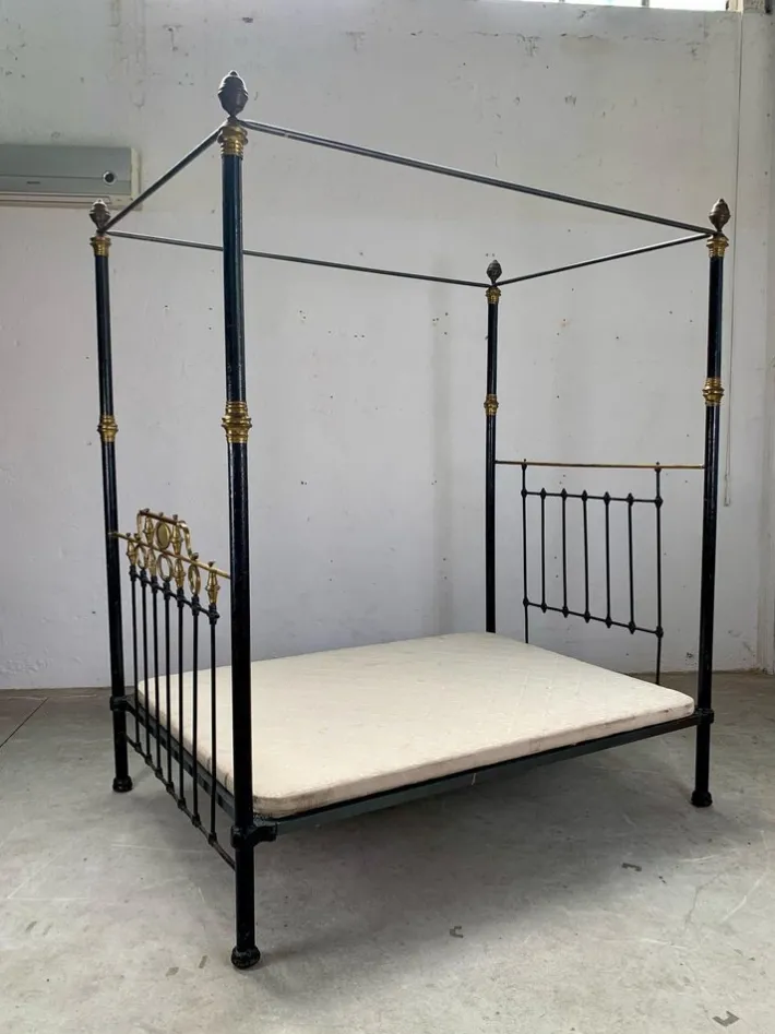 Pamono Canopy Bed, Italy, 19th Century Sale