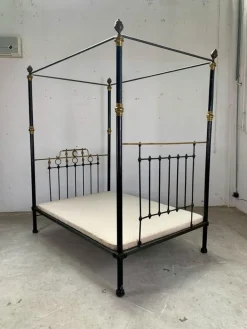 Pamono Canopy Bed, Italy, 19th Century Sale