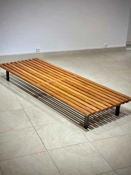 Pamono Cansado Bench by Charlotte Perriand, 1954