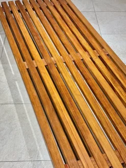 Pamono Cansado Bench by Charlotte Perriand, 1954