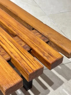 Pamono Cansado Bench by Charlotte Perriand, 1954