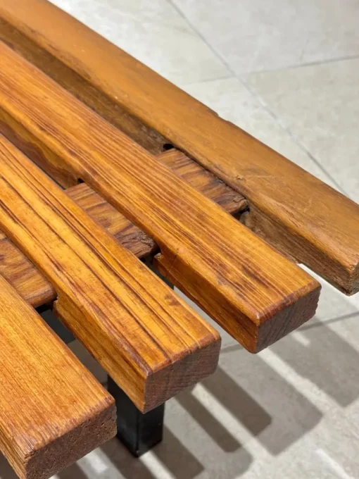 Pamono Cansado Bench by Charlotte Perriand, 1954