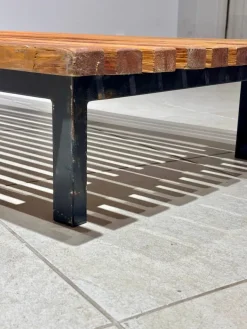 Pamono Cansado Bench by Charlotte Perriand, 1954