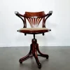 Pamono Captains Desk Chair by Michael Thonet for Ligna, 1950s