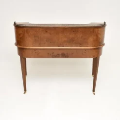 Pamono Carlton House Desk in Burr Walnut, 1890s Discount
