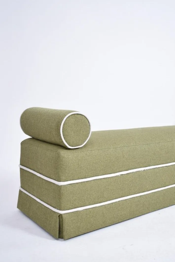Pamono Carrasqueira Green Bench by Barracuda Interiors