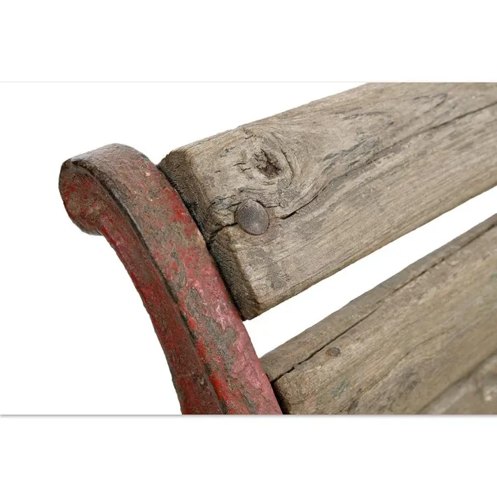 Pamono Cast Iron and Wood Garden Bench Clearance